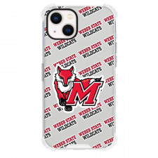 Weber State Wildcats Phone Case For iPhone and Samsung Galaxy Devices - Weber State University Wildcats College Football Medley Monogram Wordmark