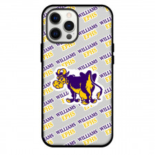 Williams University Ephs Phone Case For iPhone and Samsung Galaxy Devices - Williams University Ephs College Football Medley Monogram Wordmark