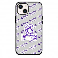 Winona State University Warriors Phone Case For iPhone and Samsung Galaxy Devices - Winona State University Warriors College Football Medley Monogram Wordmark