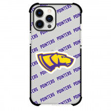 Wisconsin?Stevens Point University Pointers Phone Case For iPhone and Samsung Galaxy Devices - Wisconsin?Stevens Point University Pointers College Football Medley Monogram Wordmark