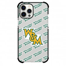 William & Mary Tribe Phone Case For iPhone and Samsung Galaxy Devices - College of William & Mary Tribe College Football Medley Monogram Wordmark
