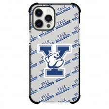 Yale Bulldogs Phone Case For iPhone and Samsung Galaxy Devices - Yale University Bulldogs College Football Medley Monogram Wordmark