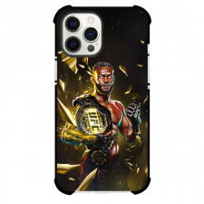 UFC Aljamain Sterling Phone Case For iPhone and Samsung Galaxy Devices - Aljamain Sterling Bantamweight Champion Illustration