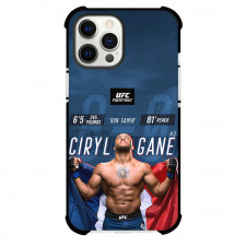 UFC Ciryl Gane Phone Case For iPhone and Samsung Galaxy Devices - Ciryl Gane Standing And Looking Upward Poster