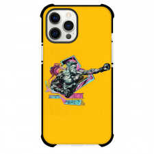UFC Dustin Poirier Phone Case For iPhone and Samsung Galaxy Devices - Dustin Poirier Art on Orange Background