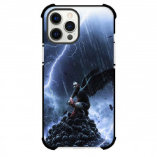 UFC Tony Ferguson Phone Case For iPhone and Samsung Galaxy Devices - Tony Ferguson The King of Shadows Sitting On Skull