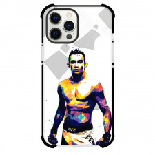 UFC Tony Ferguson Phone Case For iPhone and Samsung Galaxy Devices - Tony Ferguson Standing Wpap Art On White Background