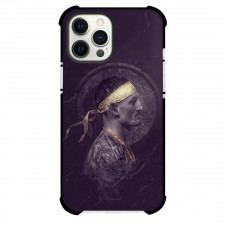 UFC Max Holloway Phone Case For iPhone and Samsung Galaxy Devices - Max Holloway Side Portrait Grayscale Poster