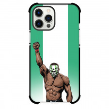 UFC Kamaru Usman Phone Case For iPhone and Samsung Galaxy Devices - Kamaru Usman The Nigerian Nightmare Illustration On White Background