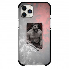 UFC Islam Makhachev Phone Case For iPhone Samsung Galaxy Pixel OnePlus Vivo Xiaomi Asus Sony Motorola Nokia - Islam Makhachev Winning Celebration Grayscale Poster