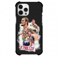UFC Sean O Malley Phone Case For iPhone and Samsung Galaxy Devices - Sean O Malley Daniloalmeida Illustration On Black Background