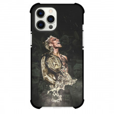 UFC Charles Oliveira Phone Case For iPhone and Samsung Galaxy Devices - Charles Oliveira Shouting Digital Art Poster