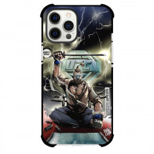 UFC Jiri Prochazka Phone Case For iPhone and Samsung Galaxy Devices - Jiri Prochazka Holding Samurai Cartoon Art Poster
