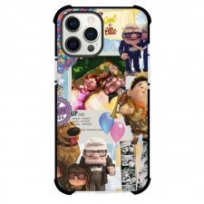 UP Case For iPhone Samsung Galaxy Pixel OnePlus Vivo Xiaomi Asus Sony Motorola Nokia - Characters Collage Sky Background