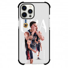 United States National Basketball Team 2028 Stephen Curry Case For iPhone Samsung Galaxy Pixel OnePlus Vivo Xiaomi Asus Sony Motorola Nokia - Stephen Curry Portrait USA Poster