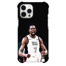 United States National Basketball Team 2024 Kevin Durant Case For iPhone Samsung Galaxy Pixel OnePlus Vivo Xiaomi Asus Sony Motorola Nokia - Kevin Durant Shouting Portrait