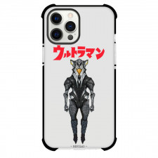 Ultraman Alien Mefilas For iPhone Samsung Galaxy Pixel OnePlus Vivo Xiaomi Asus Sony Motorola Nokia - Alien Mefilas Portrait Gray Background
