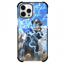 Ultraman Alien Mefilas For iPhone Samsung Galaxy Pixel OnePlus Vivo Xiaomi Asus Sony Motorola Nokia - Alien Mefilas Punching Illustration