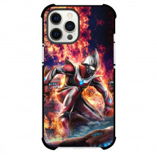 Ultraman Ultraman Nexus For iPhone Samsung Galaxy Pixel OnePlus Vivo Xiaomi Asus Sony Motorola Nokia - Ultraman Nexus On Fire Illustration