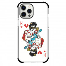 Valentines Day Phone Case For iPhone and Samsung Galaxy Devices - Valentines Day King Elvis Presley King Of Heart Poker