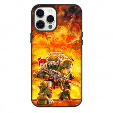 Armored Trooper VOTOMS ATM 09 ST Scopedog Phone Case For iPhone Samsung Galaxy Pixel OnePlus Vivo Xiaomi Asus Sony Motorola Nokia - ATM 09 ST Scopedog Explosion Cover Portrait