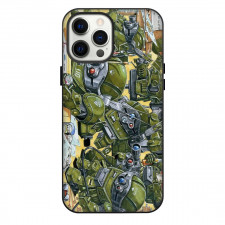 Armored Trooper VOTOMS ATM 09 ST Scopedog Phone Case For iPhone Samsung Galaxy Pixel OnePlus Vivo Xiaomi Asus Sony Motorola Nokia - ATM 09 ST Scopedog Robot Collage Cartoon Art