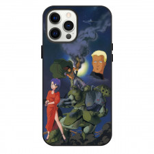 Armored Trooper VOTOMS Phone Case For iPhone Samsung Galaxy Pixel OnePlus Vivo Xiaomi Asus Sony Motorola Nokia - Armored Trooper VOTOMS Characters Killing A Robot Portrait