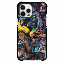 Valorant Collage Phone Case For iPhone and Samsung Galaxy Devices - Collage All Agents Characters