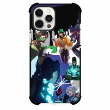 Valorant Collage Phone Case For iPhone and Samsung Galaxy Devices - Collage Valorant Game Characters