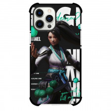 Valorant Sage Phone Case For iPhone and Samsung Galaxy Devices - Sage Cartoon Art
