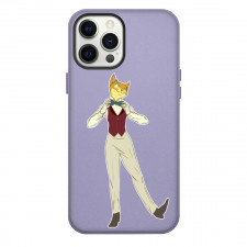 Whisper of The Heart Humbert Case For iPhone Samsung Galaxy Pixel OnePlus Vivo Xiaomi Asus Sony Motorola Nokia - Humbert Standing On Green Background