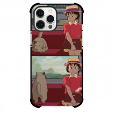 Whisper of The Heart Case For iPhone Samsung Galaxy Pixel OnePlus Vivo Xiaomi Asus Sony Motorola Nokia - Whisper of The Heart Shizuku And Moon Travelling On Train
