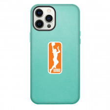 WNBA Phone Case For iPhone Samsung Galaxy Pixel OnePlus Vivo Xiaomi Asus Sony Motorola Nokia - WNBA Orange Logo Sticker