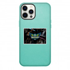 WNBA Dallas Wings Phone Case For iPhone Samsung Galaxy Pixel OnePlus Vivo Xiaomi Asus Sony Motorola Nokia - Dallas Wings Logo On Match Picture Background Sticker