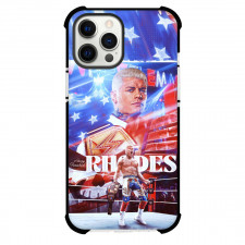 WWE Cody Rhodes Phone Case For iPhone Samsung Galaxy Pixel OnePlus Vivo Xiaomi Asus Sony Motorola Nokia - Cody Rhodes Wrestlemania XL Portrait With American Flag Background
