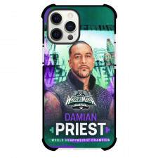 WWE Damian Priest Phone Case For iPhone Samsung Galaxy Pixel OnePlus Vivo Xiaomi Asus Sony Motorola Nokia - Damian Priest Portrait With World Heavyweight Champion