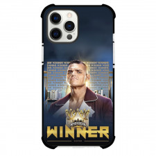 WWE Gunther Phone Case For iPhone Samsung Galaxy Pixel OnePlus Vivo Xiaomi Asus Sony Motorola Nokia - Gunther Poster Blue Background