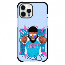 WWE Jey Uso Phone Case For iPhone Samsung Galaxy Pixel OnePlus Vivo Xiaomi Asus Sony Motorola Nokia - Jey Uso Illustration Front Pose Blue Background