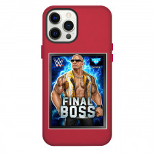 WWE The Rock Phone Case For iPhone Samsung Galaxy Pixel OnePlus Vivo Xiaomi Asus Sony Motorola Nokia - WWE The Rock Final Boss Cartoon Art Sticker