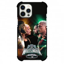 WWE Wrestlemaina XL Phone Case For iPhone Samsung Galaxy Pixel OnePlus Vivo Xiaomi Asus Sony Motorola Nokia - Wrestlemaina XL Cody Rhodes Roman Reigns The Rock Seth Rollins Face Off