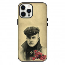 World War 1 Red Baron Flying Aces Phone Case For iPhone Samsung Galaxy Pixel OnePlus Vivo Xiaomi Asus Sony Motorola Nokia - Red Baron Vintage Plane Portrait