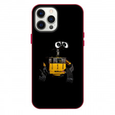 Wall E Phone Case For iPhone Samsung Galaxy Pixel OnePlus Vivo Xiaomi Asus Sony Motorola Nokia - Wall E Black Background Poster