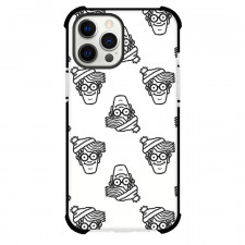Where Is Wally For iPhone Samsung Galaxy Pixel OnePlus Vivo Xiaomi Asus Sony Motorola Nokia - Wally Head Pattern Art