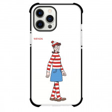 Where Is Wally Wenda For iPhone Samsung Galaxy Pixel OnePlus Vivo Xiaomi Asus Sony Motorola Nokia - Wenda Side Portrait White Background