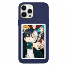 Wind Breaker Phone Case For iPhone Samsung Galaxy Pixel OnePlus Vivo Xiaomi Asus Sony Motorola Nokia - Characters Characters Smile Collage Portrait Sticker