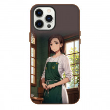 Wind Breaker Kotoha Tachibana Phone Case For iPhone Samsung Galaxy Pixel OnePlus Vivo Xiaomi Asus Sony Motorola Nokia - Kotoha Tachibana Wearing Apron Portrait