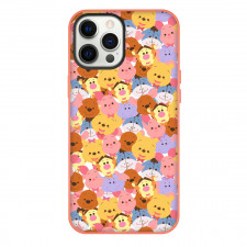 Winnie The Pooh Phone Case For iPhone and Samsung Galaxy Devices - Character Sticker Collage