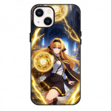 Wistoria Wand And Sword Lihanna Owenzaus Phone Case For iPhone Samsung Galaxy Pixel OnePlus Vivo Xiaomi Asus Sony Motorola Nokia - Lihanna Owenzaus Golden Lightning Magic Circle Poster