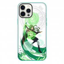 Wistoria Wand And Sword Wignall Lindor Phone Case For iPhone Samsung Galaxy Pixel OnePlus Vivo Xiaomi Asus Sony Motorola Nokia - Wignall Lindor Green Spirit Magic Aura Poster