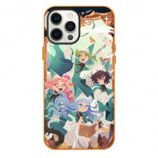 Witch Hat Atelier Phone Case For iPhone Samsung Galaxy Pixel OnePlus Vivo Xiaomi Asus Sony Motorola Nokia - Witch Hat Atelier Characters Happy Portrait Cartoon Poster